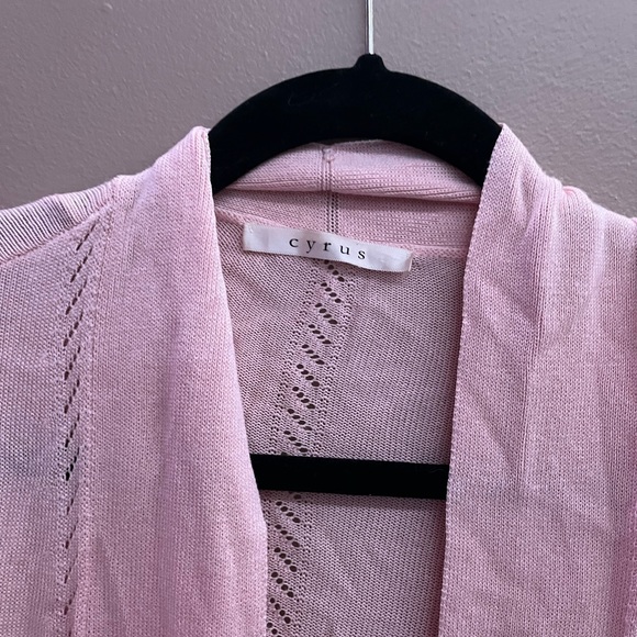 light pink cardigan - Picture 2 of 3